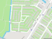 Ambulance met gepaste spoed naar de C.J. der Kinderenplein in Diemen