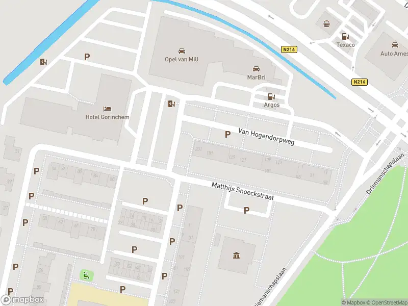 Ambulance met grote spoed naar de Van Hogendorpweg in Gorinchem