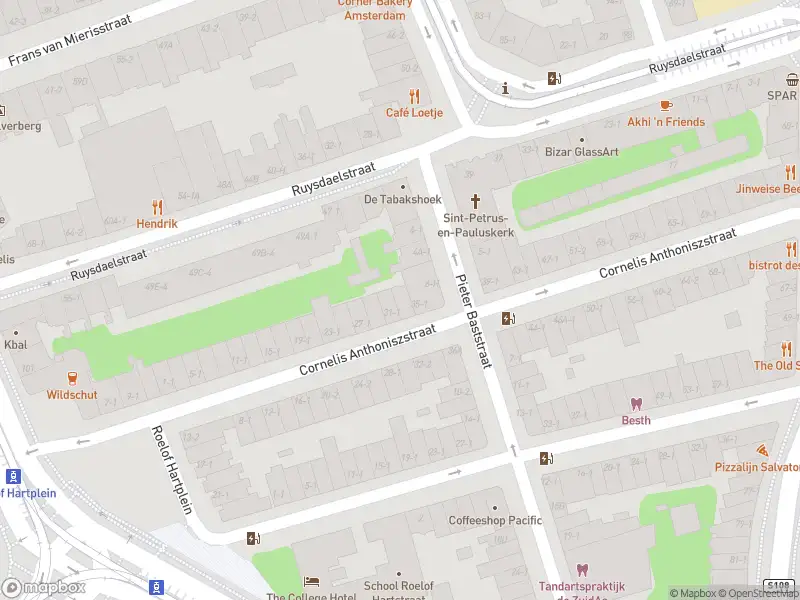 Politie met grote spoed naar de Balthasar Floriszstraat in Amsterdam