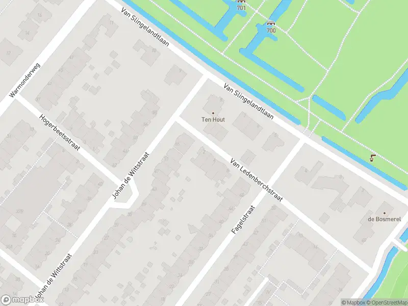 Besteld ambulance vervoer naar de Van Ledenberchstraat in Leiden