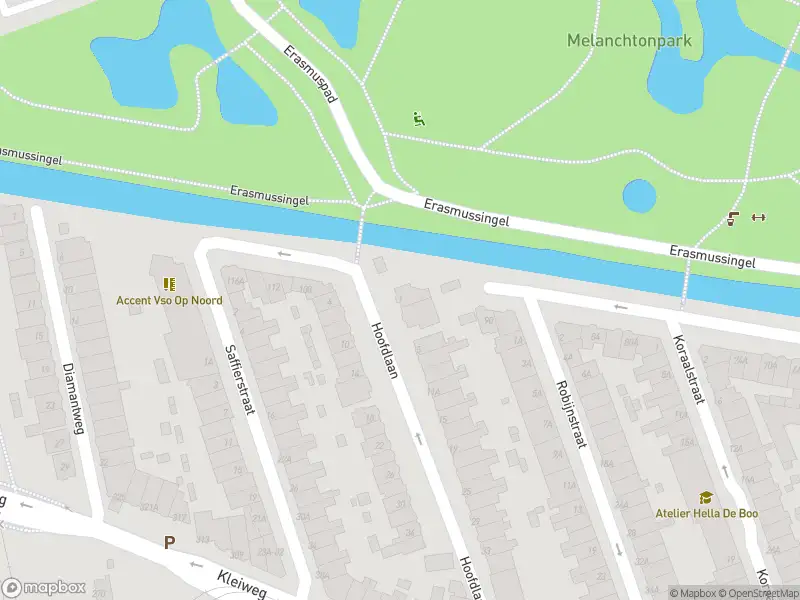 Ambulance met grote spoed naar de Hoofdlaan in Rotterdam