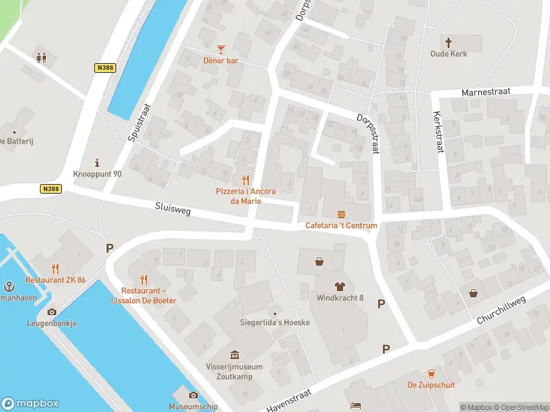 Brandweer met grote spoed naar de Sluisweg in Zoutkamp