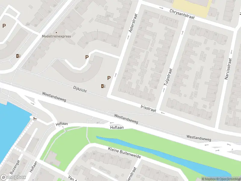 Ambulance met gepaste spoed naar de Irisstraat in Vlaardingen