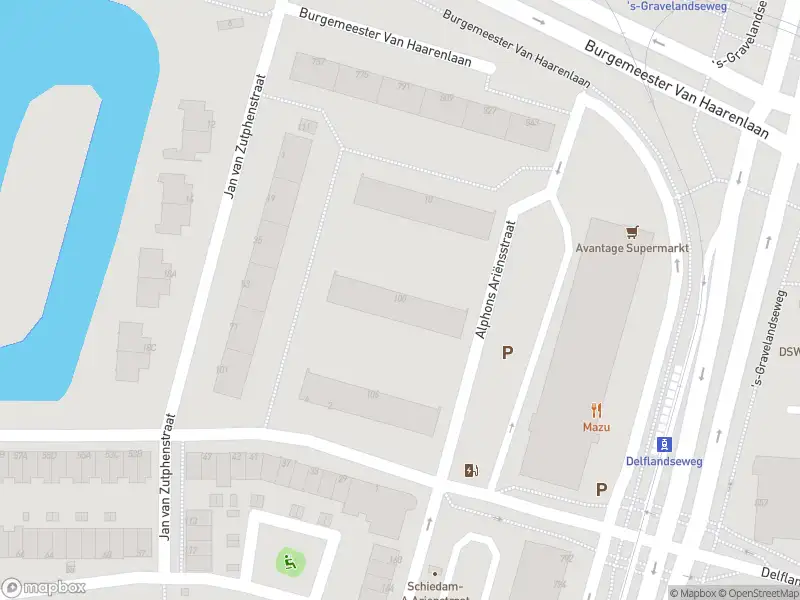 Ambulance met gepaste spoed naar de Alphons Ariënsstraat in Schiedam