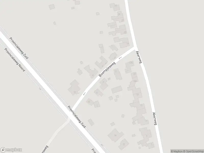 Politie naar de Boompjesweg in Oirsbeek vanwege aanrijding met letsel