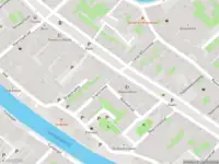Ambulance met gepaste spoed naar de Drapiersteeg in Gouda