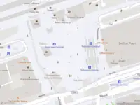 Ambulance met gepaste spoed naar de Stationsplein in Rotterdam