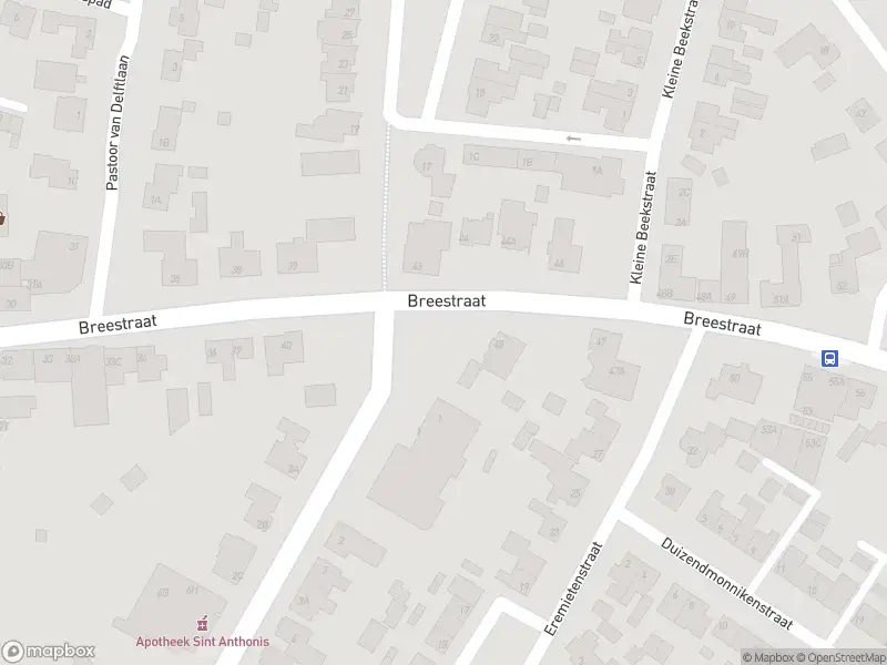Politie naar de Breestraat in Sint Anthonis vanwege ongeval met letsel