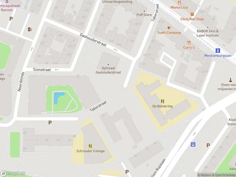 Ambulance met gepaste spoed naar de Taborstraat in Rotterdam