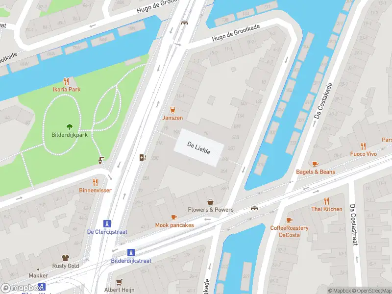 112 melding Ambulance met gepaste spoed naar de De Liefde in Amsterdam