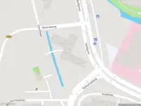Ambulance met gepaste spoed naar de Dijkzichtlaan in Haarlem