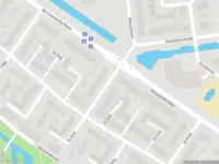 Ambulance met grote spoed naar de De Kolk in Barendrecht