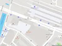 Ambulance met gepaste spoed naar de Stationsplein in Schiedam