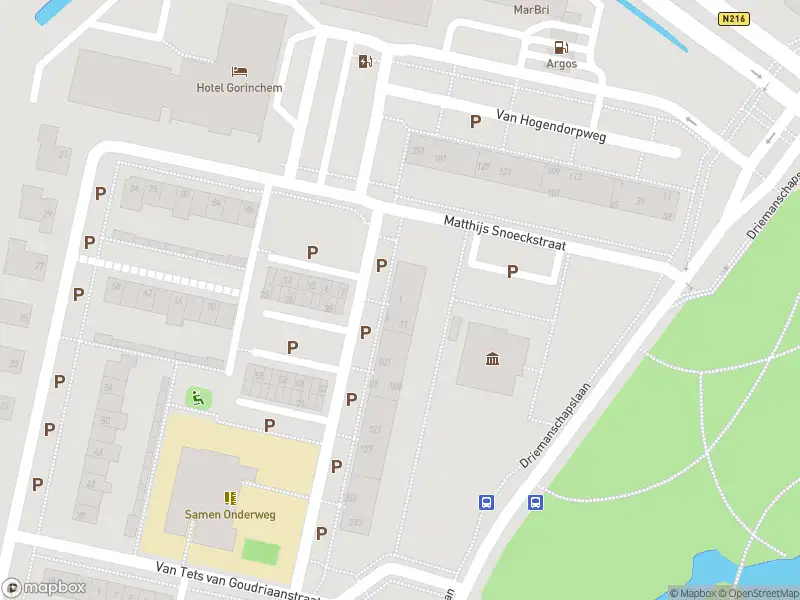 Ambulance met gepaste spoed naar de Van Goudoeverstraat in Gorinchem