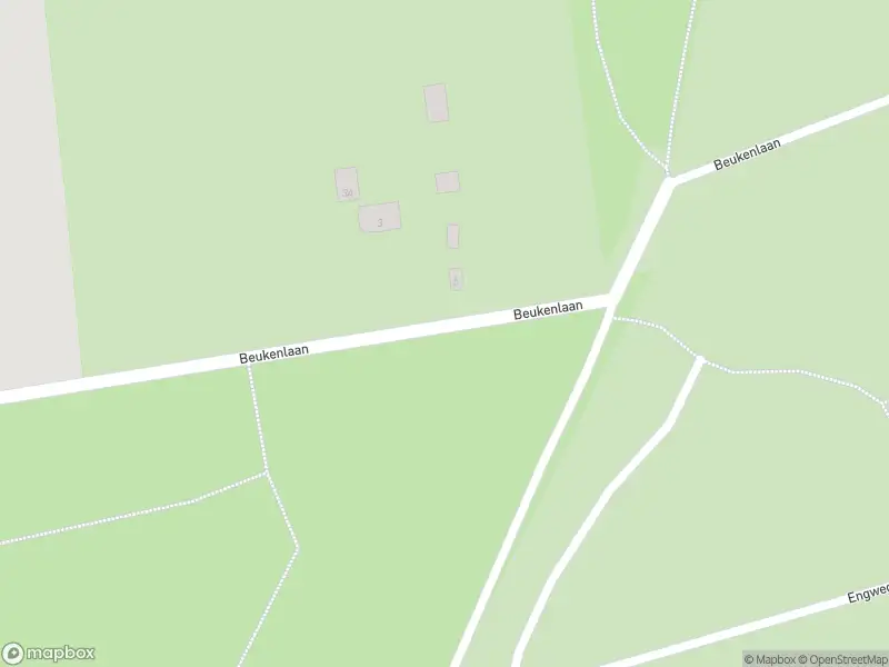 Brandweer met gepaste spoed naar de Beukenlaan in Lunteren vanwege stormschade