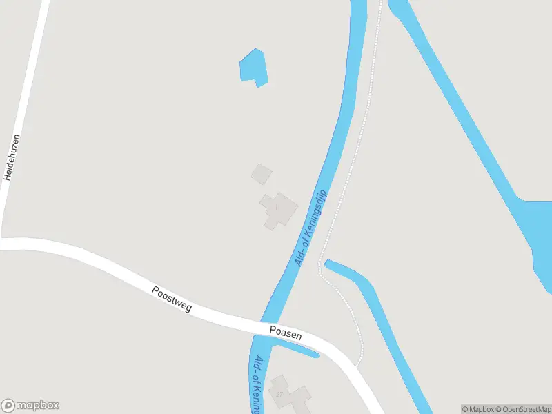 Brandweer met grote spoed naar de Poostweg in Olterterp