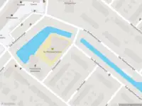 Politie naar de Burgemeester F.H. van Kempensingel in Rotterdam