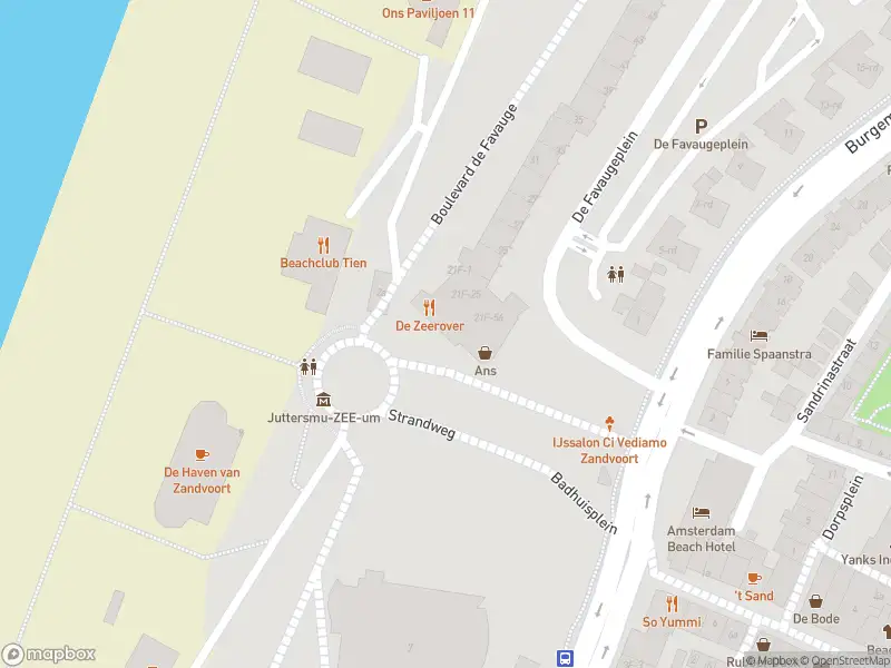 Brandweer met gepaste spoed naar de Boulevard de Favauge in Zandvoort