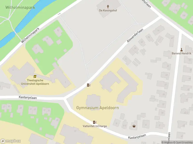 Brandweer met gepaste spoed naar de Alexanderlaan in Apeldoorn vanwege stormschade