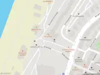 Brandweer met gepaste spoed naar de Boulevard de Favauge in Zandvoort