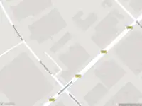 Politie naar de Ambachtsstraat in Nijkerk vanwege aanrijding met letsel