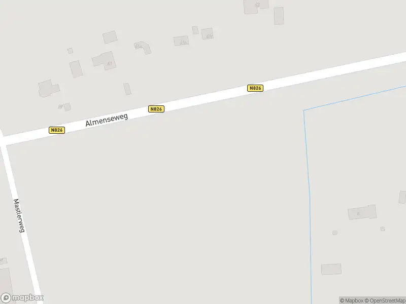 Brandweer met gepaste spoed naar de Almenseweg in Almen vanwege stormschade