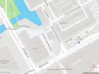 Brandweer met gepaste spoed naar de Elizabeth Cady Stantonplein in Amsterdam