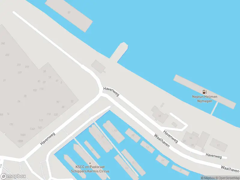 Brandweer met gepaste spoed naar de Havenweg in Nijmegen