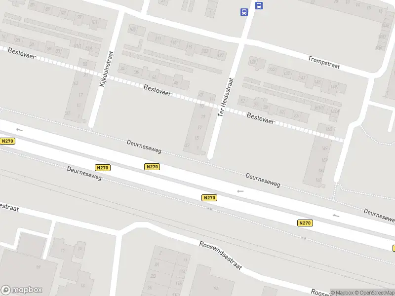 Brandweer met gepaste spoed naar de Ter Heidestraat in Helmond
