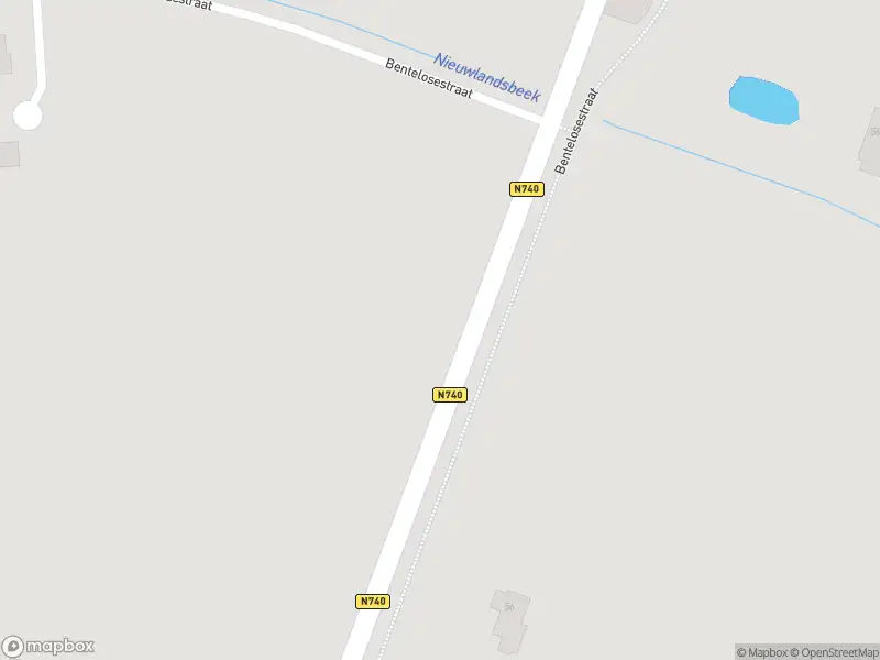 Politie naar de Bentelosestraat in Ambt Delden vanwege aanrijding met letsel