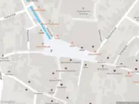 Politie naar de Plein in Nijkerk vanwege aanrijding met letsel