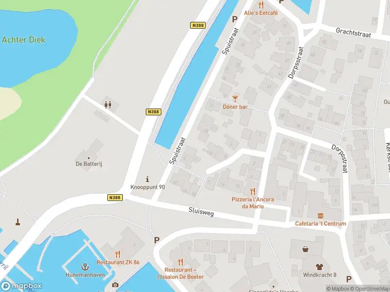 Brandweer met gepaste spoed naar de Spuistraat in Zoutkamp