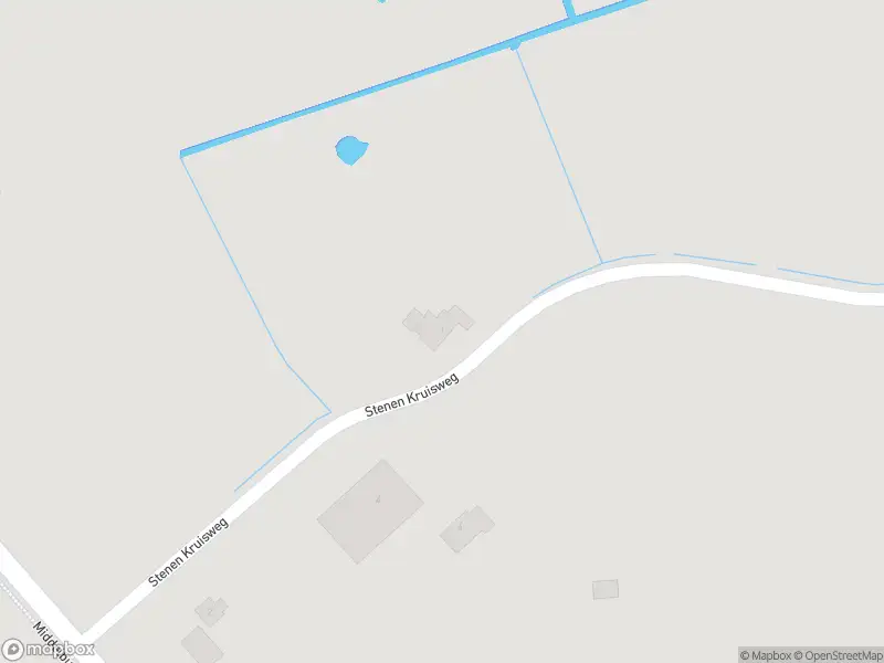 Brandweer met gepaste spoed naar de Stenen Kruisweg in Grijpskerke vanwege een buitenbrand