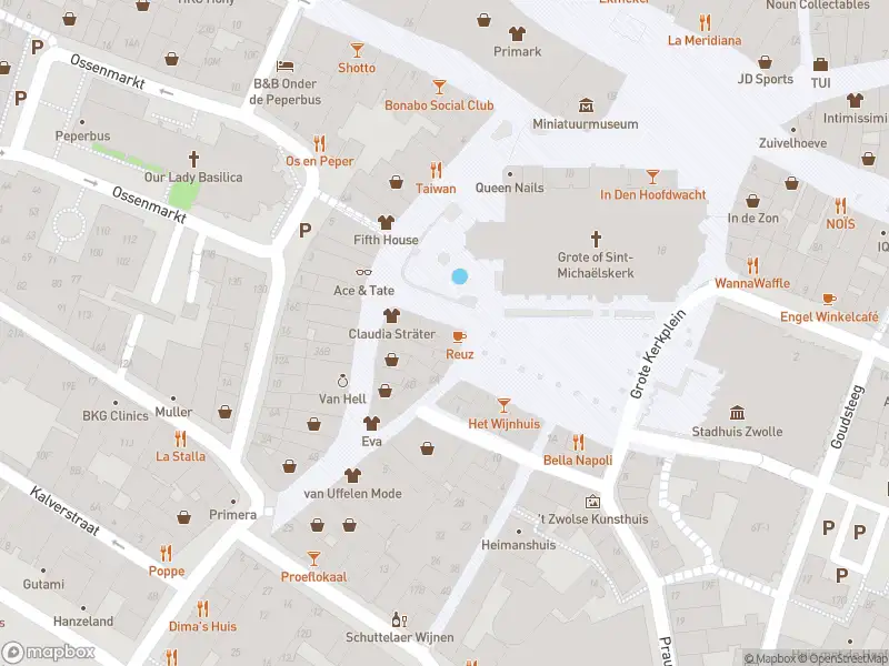 Brandweer met gepaste spoed naar de Grote Kerkplein in Zwolle