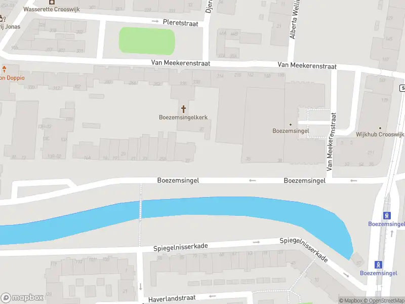 Ambulance met gepaste spoed naar de Boezemsingel in Rotterdam