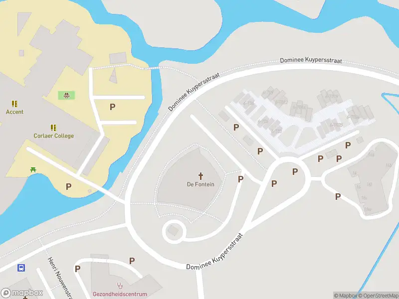 Politie naar de ds. Kuypersstraat in Nijkerk vanwege aanrijding met letsel