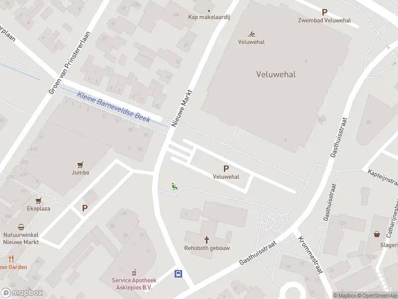 Politie naar de Nieuwe Markt in Barneveld vanwege aanrijding met letsel