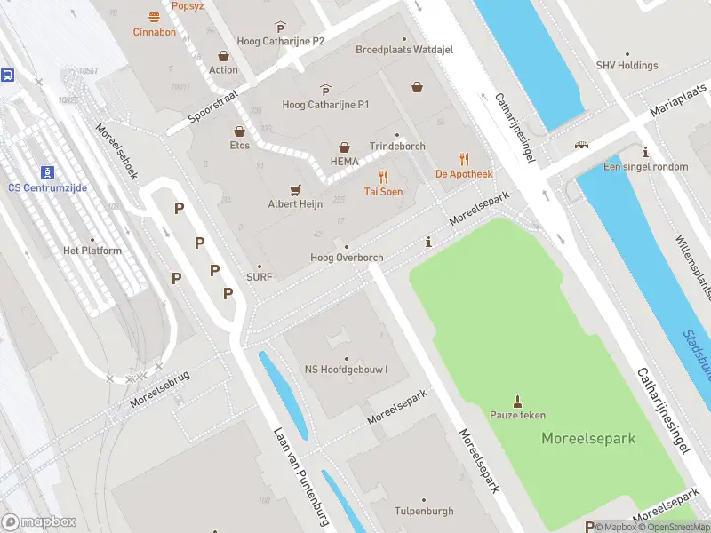 Brandweer met gepaste spoed naar de Moreelsepark in Utrecht