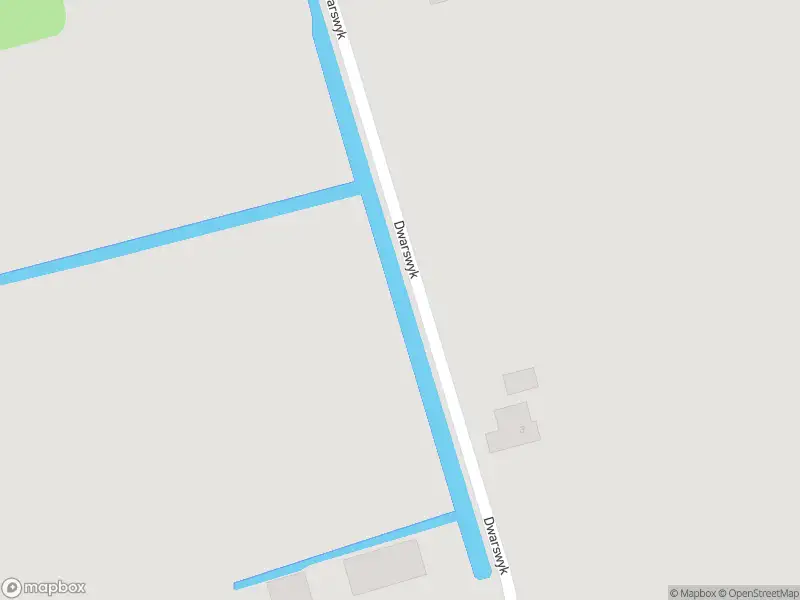 Politie met grote spoed naar de Dwarswyk in Siegerswoude vanwege ongeval met letsel