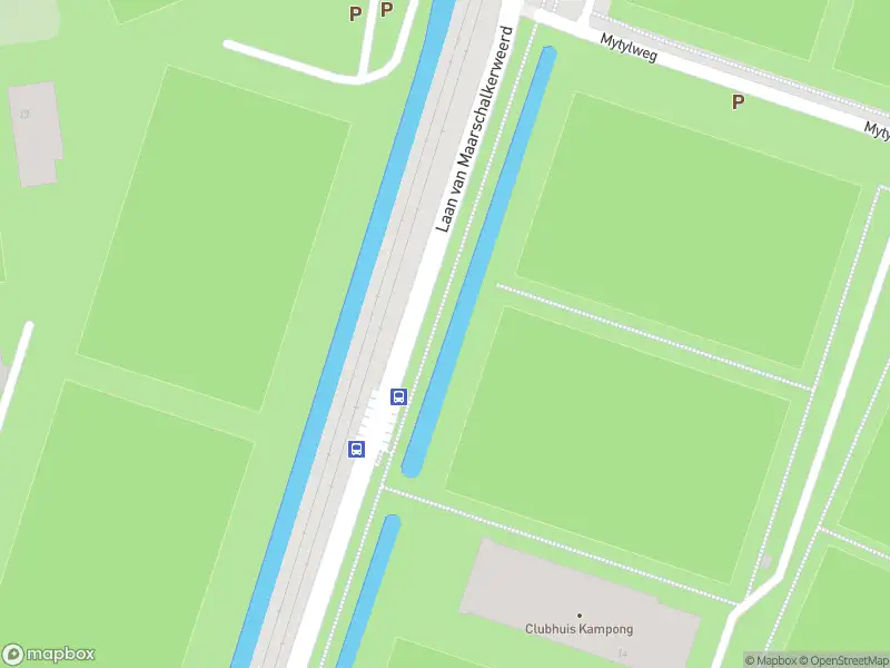 Brandweer met gepaste spoed naar de Laan van Maarschalkerweerd in Utrecht vanwege een buitenbrand