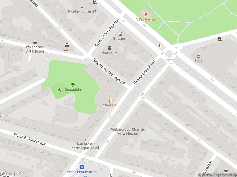 Ambulance met grote spoed naar de Katendrechtse Lagedijk in Rotterdam