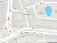 Ambulance met gepaste spoed naar de Singel in Schiedam