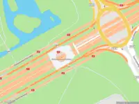 Politie naar de Gaasperdammerweg in Amsterdam