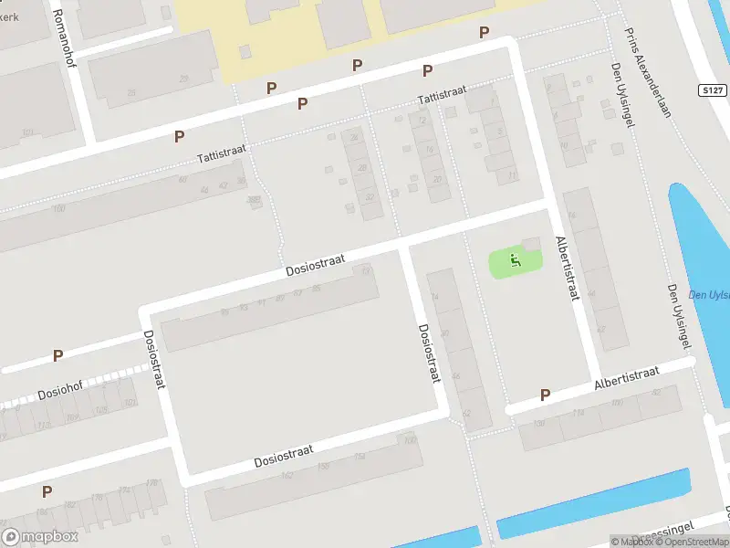 Ambulance met grote spoed naar de Dosiostraat in Rotterdam