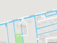 Ambulance met gepaste spoed naar de Landscheiding in Schelluinen