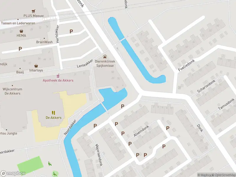 Politie naar de Akkerdonk in Spijkenisse vanwege ongeval met letsel