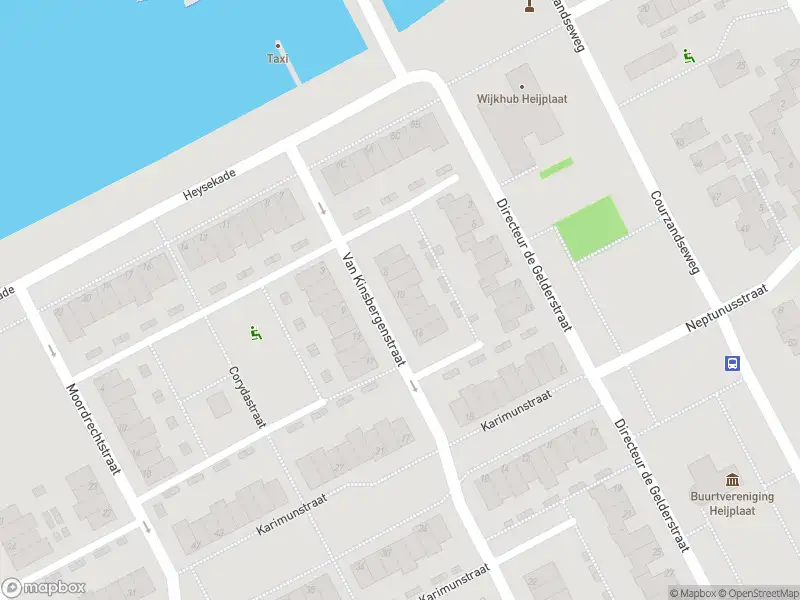Ambulance met grote spoed naar de Van Kinsbergenstraat in Rotterdam