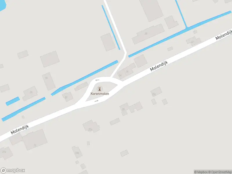 Ambulance met grote spoed naar de Molendijk in Rockanje