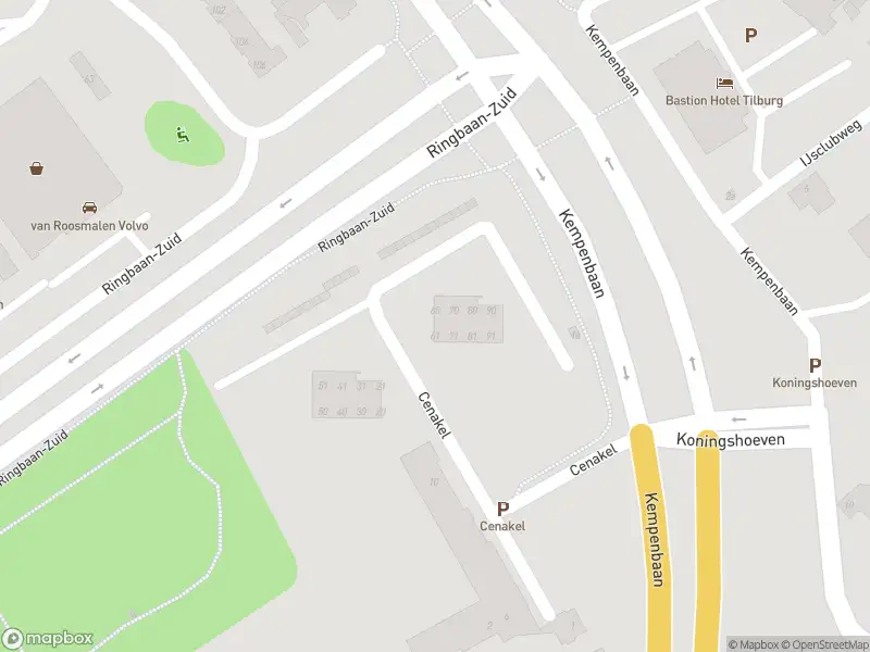 Overlastmelding met urgentie Cenakel in Tilburg