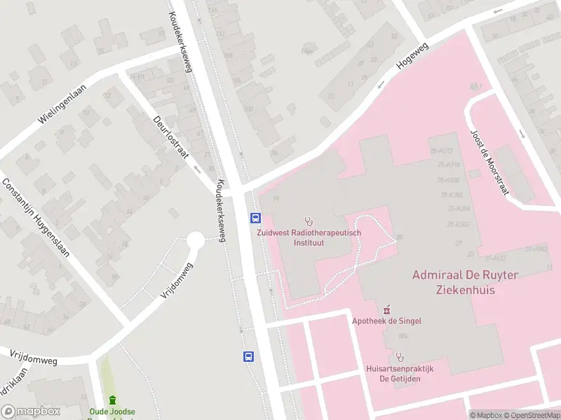 Besteld ambulance vervoer naar de Koudekerkseweg in Vlissingen
